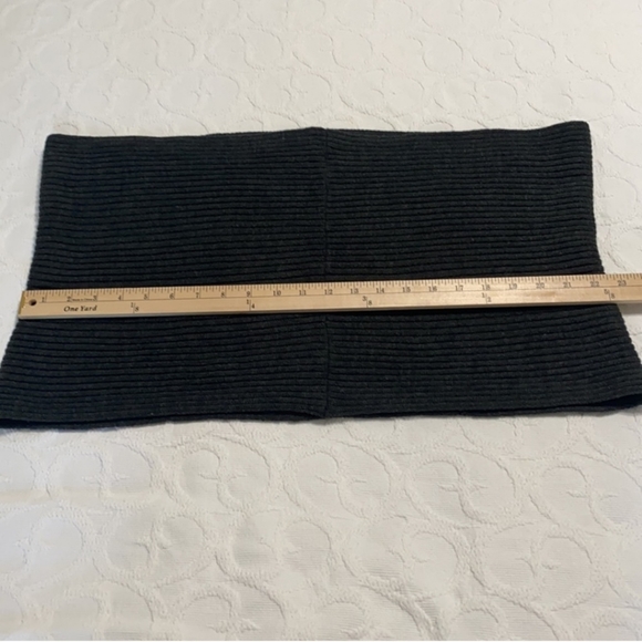 Dark Gray Infinity Scarf - Picture 6 of 6